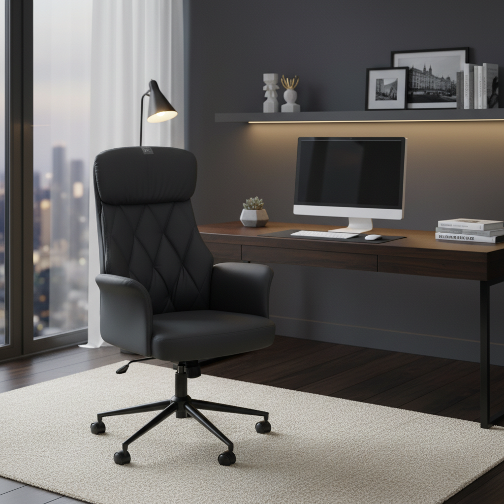 Black Executive Office Chair IH 9531 | Premium Ergonomic Desk Chair UAE