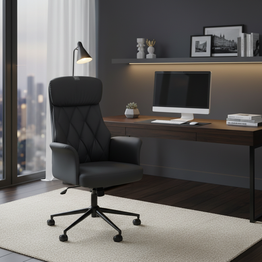 Black Executive Office Chair IH 9531 | Premium Ergonomic Desk Chair UAE
