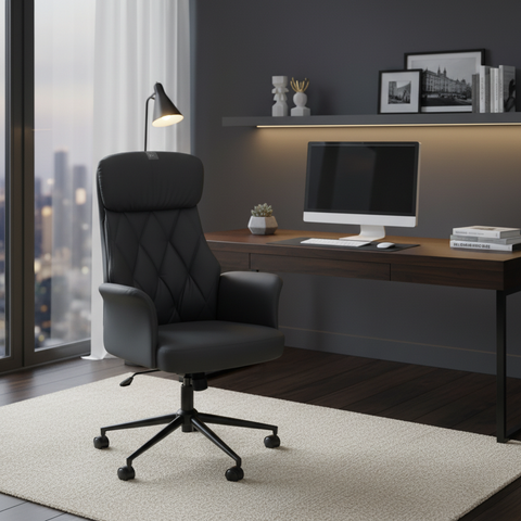 Black Executive Office Chair IH 9531 | Premium Ergonomic Desk Chair UAE