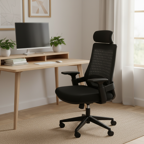 Office Chair Black IH 2020 BLK | Premium Ergonomic Seating UAE