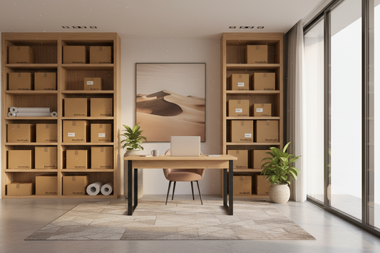 Heavy-Duty Cardboard Shipping Boxes UAE - 5-Ply Corrugated Storage Cartons 30kg Capacity - Dubai Abu Dhabi Delivery