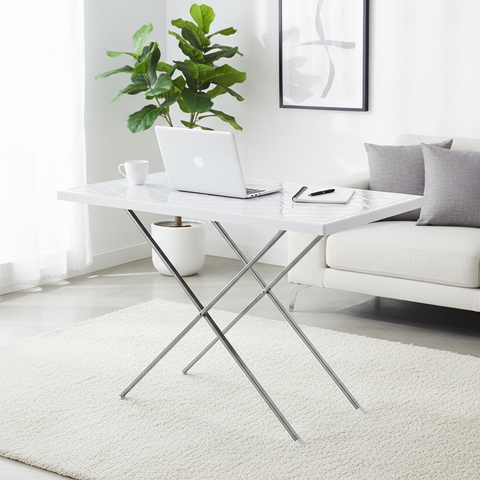 Folding Picnic Table 90cm White - UAE Wide Delivery | Dubai Abu Dhabi Sharjah