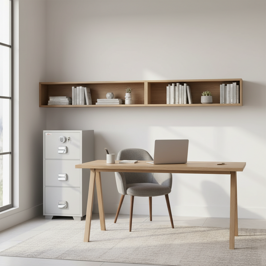 Eagle Safes Fire Resistant Filing Cabinet SF680-3EKX - 3 Drawer Security Cabinet UAE | Dubai Abu Dhabi Sharjah