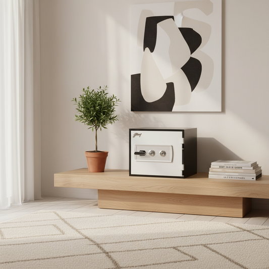 Godrej FR 20H Horizontal Fire Resistant Safe | 20L Dual Key Lock | UAE