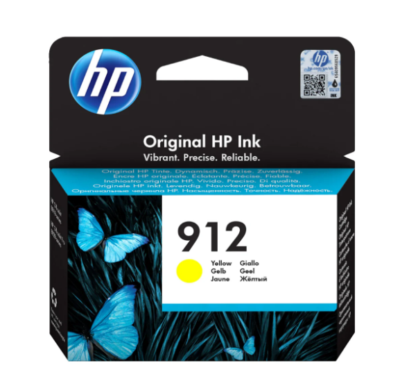 HP 912 Yellow Ink Cartridge 3YL79AE - UAE Wide Delivery | Dubai