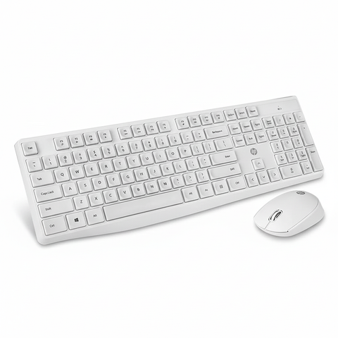 CS10 Wireless Keyboard and Mouse Combo White – 2.4GHz Professional Optical Sensor | UAE Stock – Dubai, Abu Dhabi, Sharjah, Ajman, Fujairah, Ras Al Khaimah & Umm Al Quwain