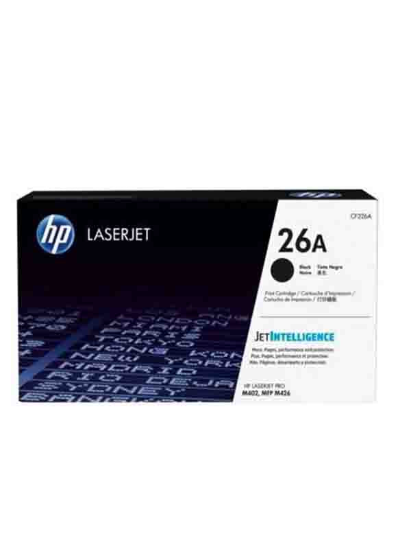 HP 26A Black LaserJet Toner Cartridge CF226A | UAE Stock
