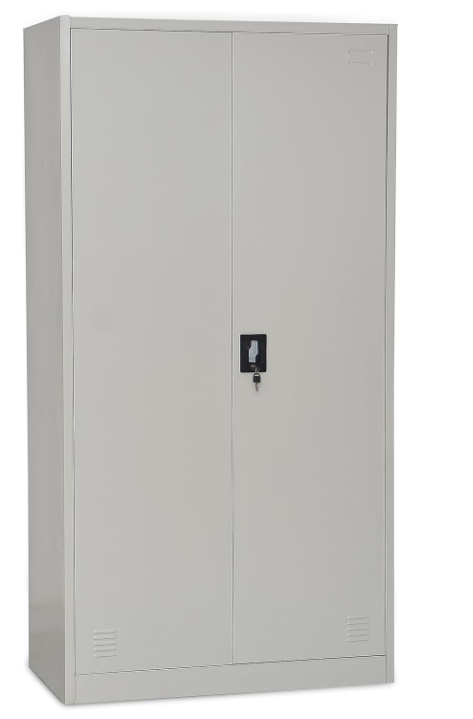 INFINI HOMES Metal Wardrobe Cabinet UAE - Lockable Hinged Doors Clothes Rail Cloakroom Dubai Abu Dhabi Sharjah