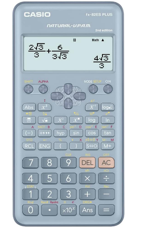 Casio FX-82ES PLUS 2nd Edition Scientific Calculator - Programmable