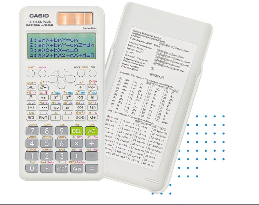 Casio fx-115ES PLUS 2nd Edition Advanced Scientific Calculator
