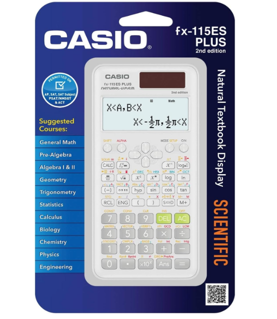 Casio fx-115ES PLUS 2nd Edition Advanced Scientific Calculator