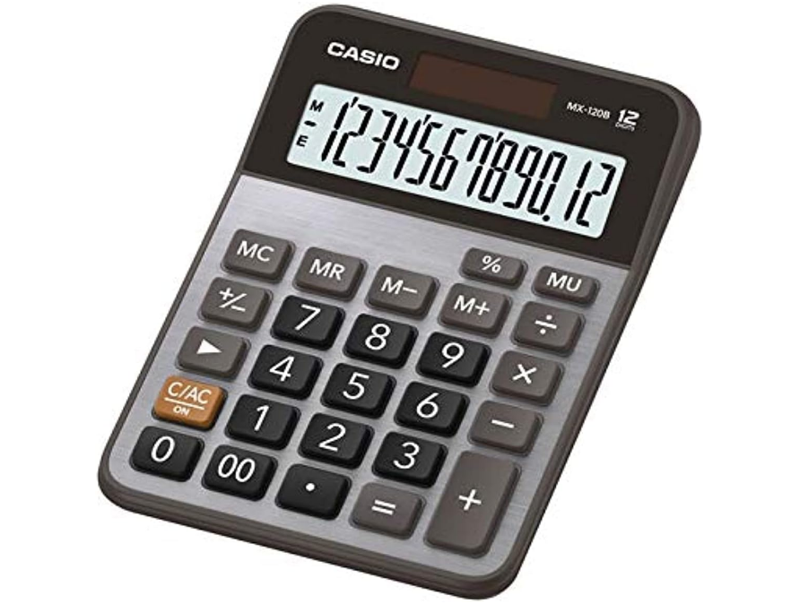 Casio MX-120B Desktop Calculator - 12 Digits