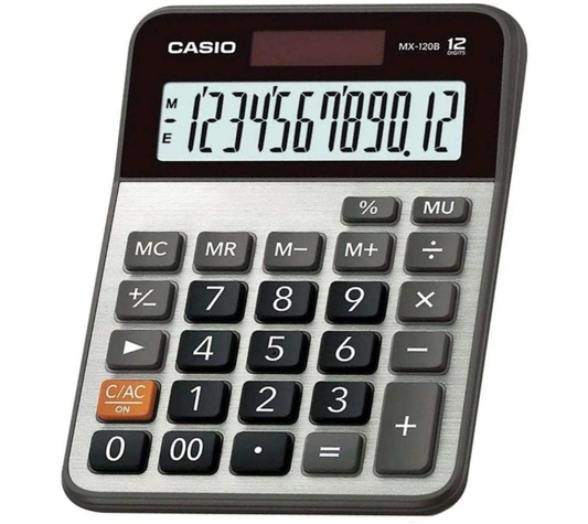 Casio MX-120B Desktop Calculator - 12 Digits