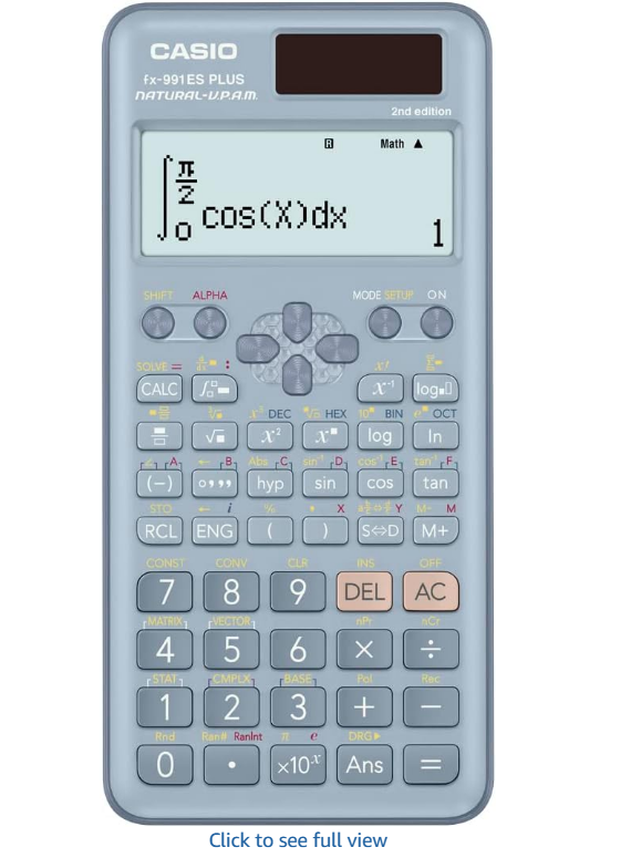 Casio FX-991ES PLUS 2nd Edition Scientific Calculator