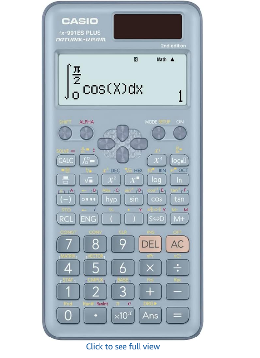 Casio FX-991ES PLUS 2nd Edition Scientific Calculator