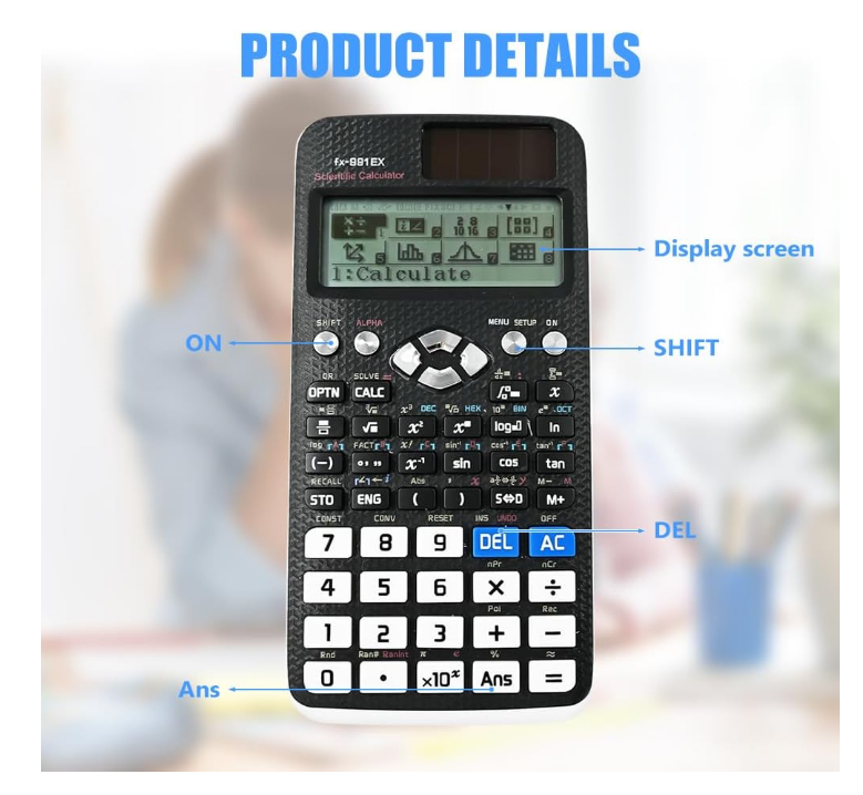 Lotvic Scientific Calculator - 240+ Functions for Students