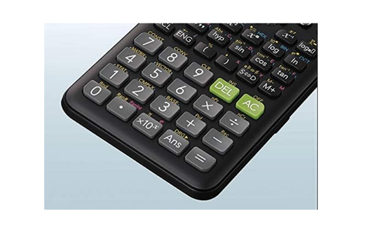 Casio FX-85ES Plus 2nd Edition Scientific Calculator - 252 Functions