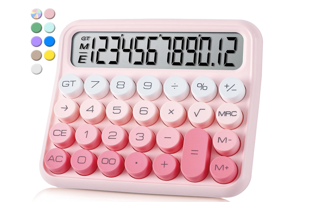 VEWINGL Mechanical Calculator - Large Display Desktop Calculator