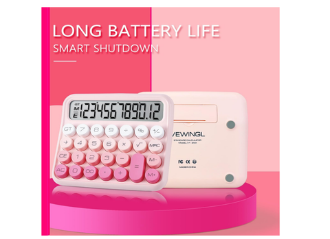 VEWINGL Mechanical Calculator - Large Display Desktop Calculator