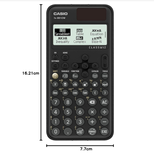 Casio FX-991CW ClassWiz Advanced Scientific Calculator - 540+ Functions