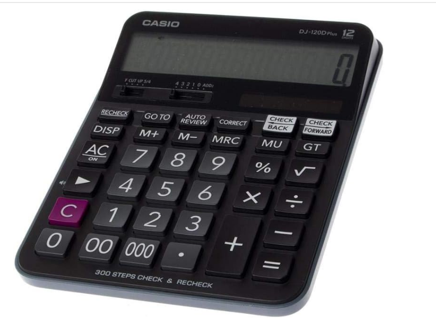 Casio DJ-120D Plus Desktop Calculator