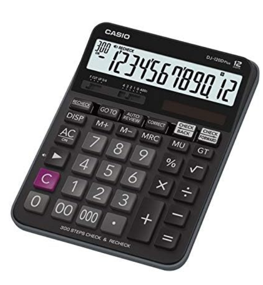 Casio DJ-120D Plus Desktop Calculator