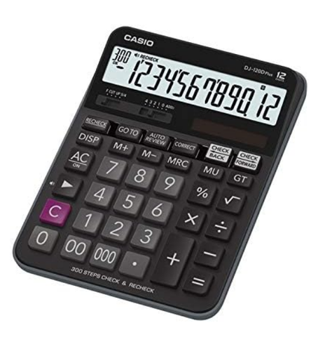 Casio DJ-120D Plus Desktop Calculator