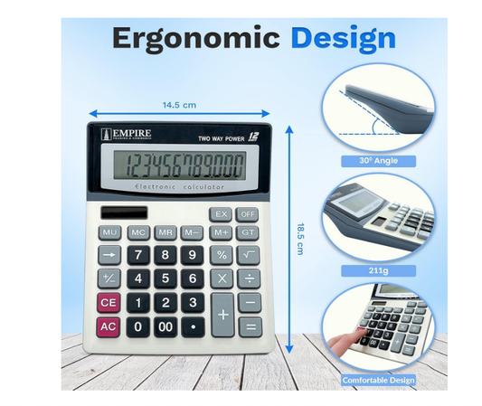 Casio FX-95ES Plus Scientific Calculator - 552 Functions with Natural Textbook Display