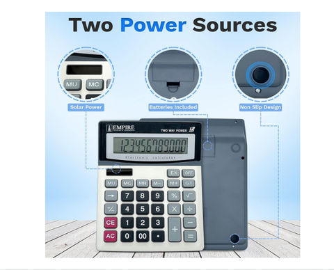 Casio FX-95ES Plus Scientific Calculator - 552 Functions with Natural Textbook Display