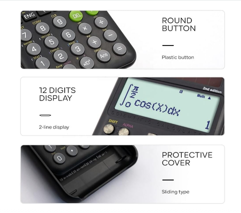 Scientific Calculator - Multi-Function with Statistics