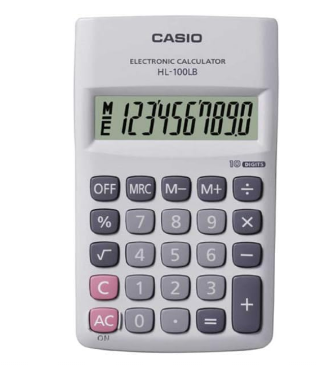 Casio HL-100LB Electronic Calculator