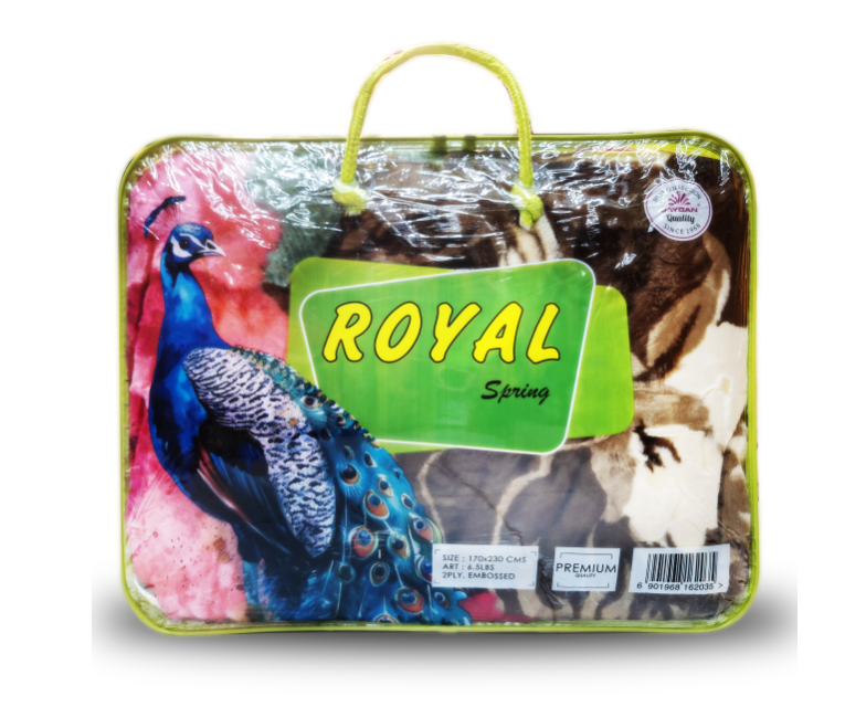 2 Layers Blanket Embossed 170x230cm - Premium Soft Blanket UAE (9 Pcs Carton)