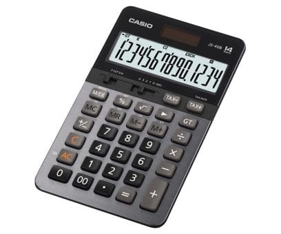 Casio JS-40 Calculator | Desktop Calculator UAE | 14-Digit Display Calculator