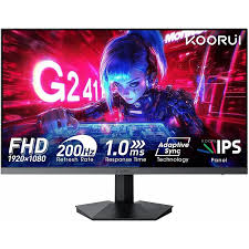 KOORUI G2411P 24 Inch Gaming Monitor UAE – 200Hz IPS Display, 1ms Response, HDR400 | Dubai, Abu Dhabi Delivery