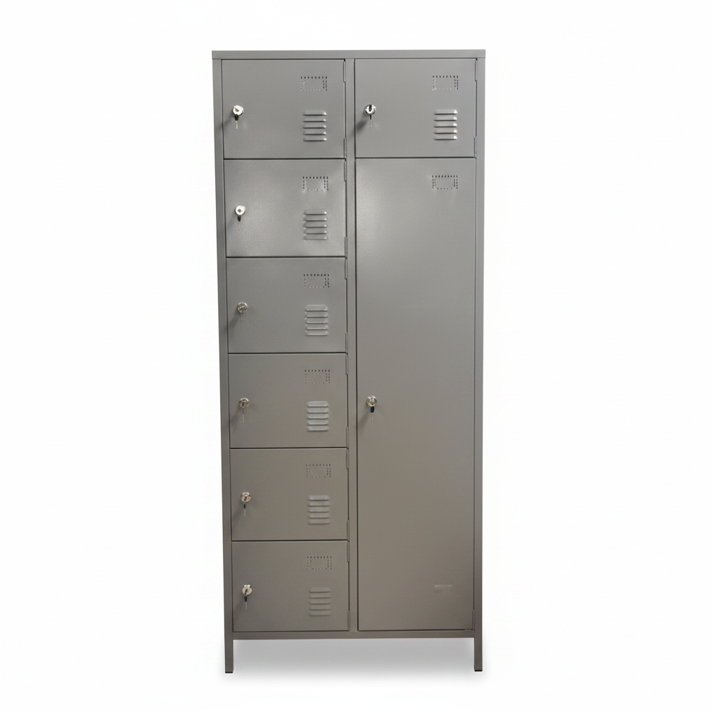 Metal 8 Door Duplex Locker NAD 2L-8D | Steel Storage Locker UAE