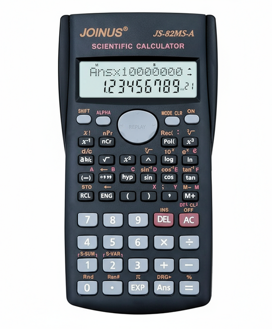 Scientific Calculator 240 Functions - 12 Digit Display Calculator for Students & Office UAE | JS-82MS-A