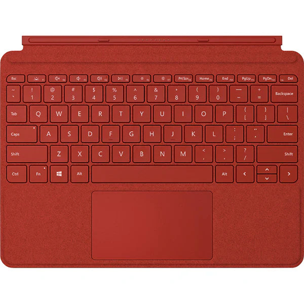 Microsoft Surface Go Signature Type Cover Burgundy UAE | Premium Keyboard Dubai Abu Dhabi Sharjah poppy red