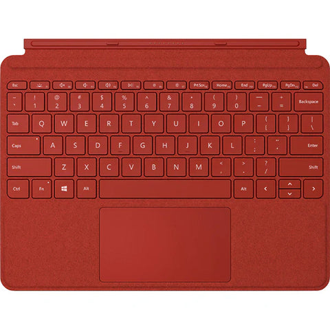 Microsoft Surface Go Signature Type Cover Burgundy UAE | Premium Keyboard Dubai Abu Dhabi Sharjah poppy red