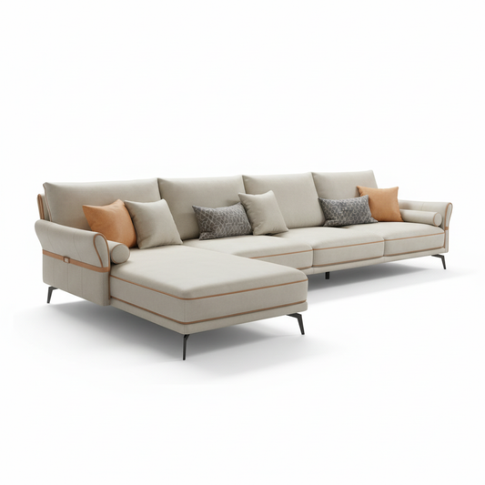 Corner Sofa IH CS-1086 | Premium L-Shape Sofa UAE