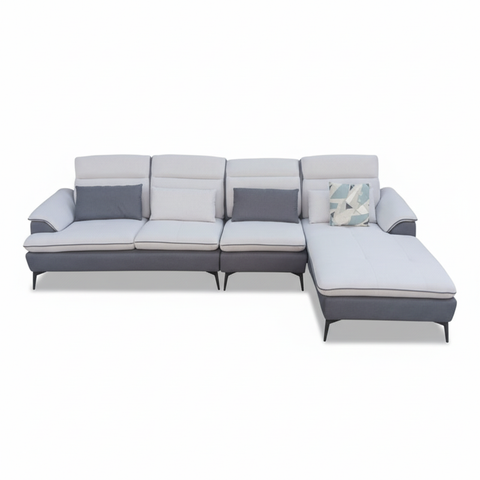 L Shape Fabric Sofa | IH CS-1003 | 356×104×175 cm | Grey