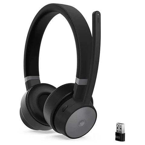 Lenovo Go Wireless ANC Headset Black | 40mm Drivers | Active Noise Cancellation | UAE