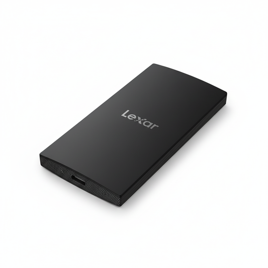 1TB Portable External SSD USB 3.2 Gen 2 LSL300001T-RNBNG Black | Fast Storage UAE
