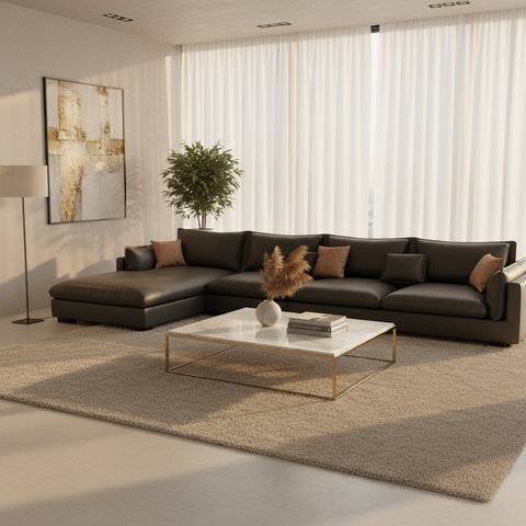 Corner Sofa IH CS-1165 | Premium L-Shape Sofa UAE