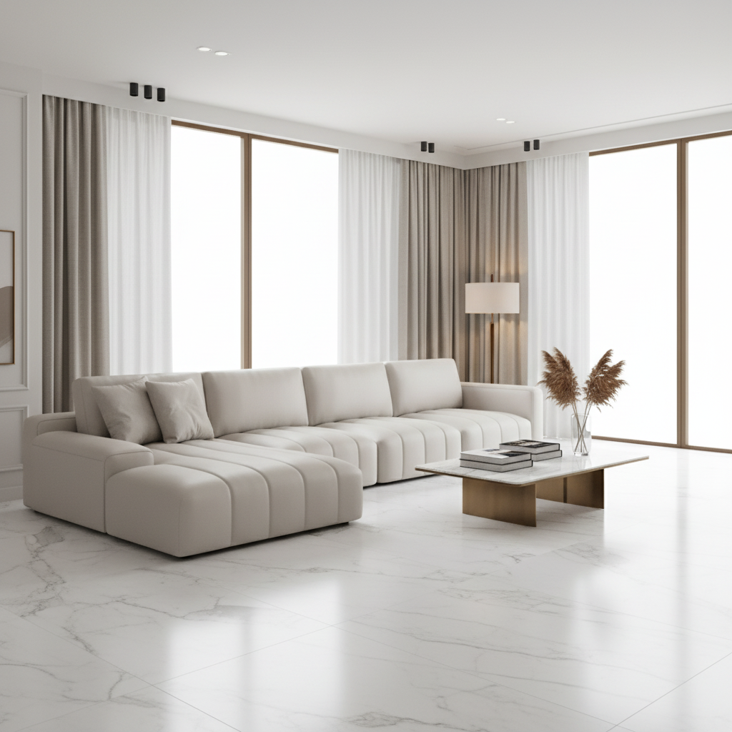Corner Sofa IH CS-1166 | Premium L-Shape Sofa UAE