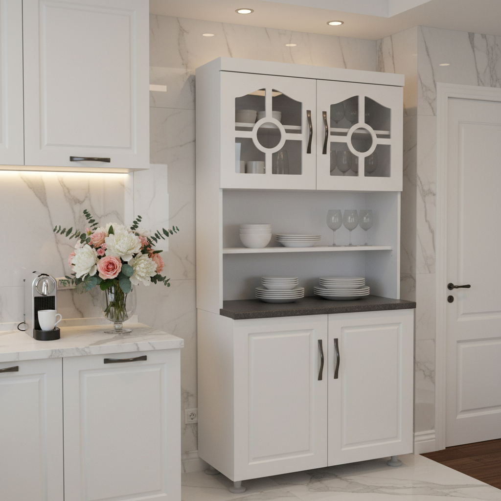 Wooden Kitchen Rack IH 512 – Premium Storage Organizer | INFINI HOMES UAE