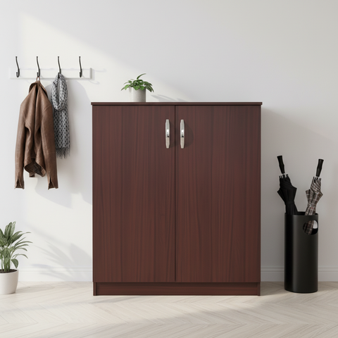 Wooden Shoe Rack 100x80x37cm | IH 9210 | INFINI HOMES UAE