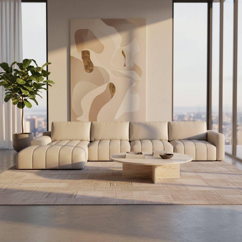 Corner Sofa IH CS-1166 | Premium L-Shape Sofa UAE