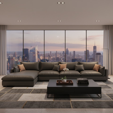 Corner Sofa IH CS-1165 | Premium L-Shape Sofa UAE
