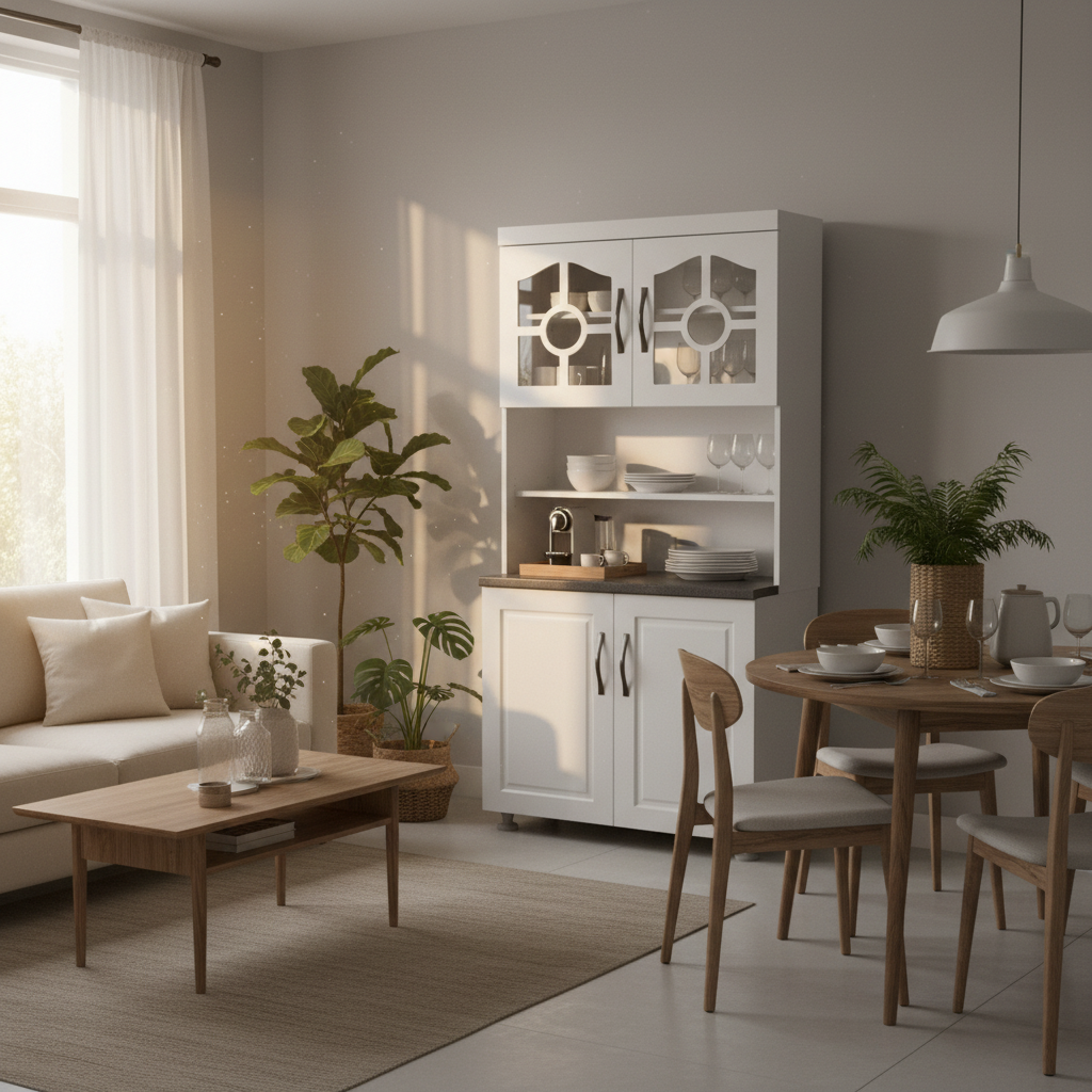 Wooden Kitchen Rack IH 512 – Premium Storage Organizer | INFINI HOMES UAE