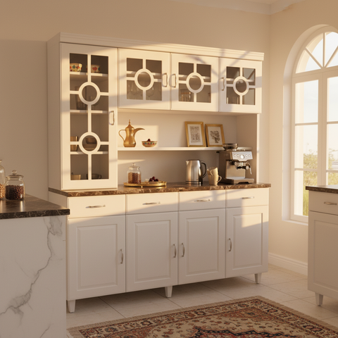 Kitchen Rack Wooden | Premium Wooden Kitchen Storage Rack – INFINI HOMES